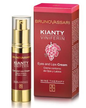 Ser Pentru Ochi si Buze 15 ml - Kianty Viniferin Eyes & Lips - Bruno Vassari